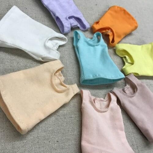 1PCS Cute 1/6 Dolls Vest for Blyth, Barbies, Momoko, Azone Doll Clothes Accessories