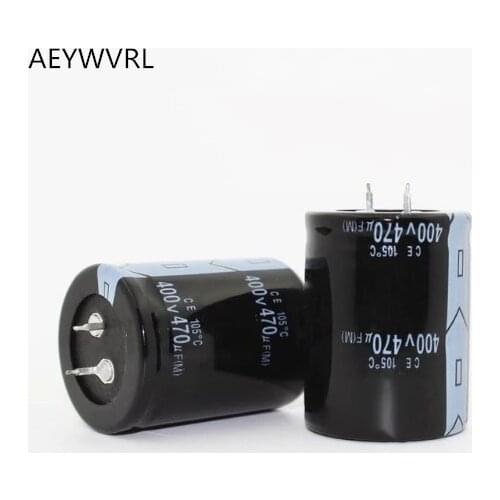2PCS-20PCS 400V470UF Aluminum electrolytic capacitor 470UF 400V 35*50MM