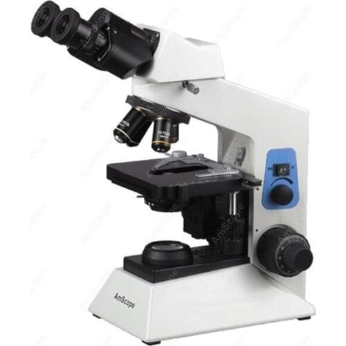 Binocular Biological Research Microscope--AmScope Supplies 40X-1600X Professional Binocular Biological Research Microscope