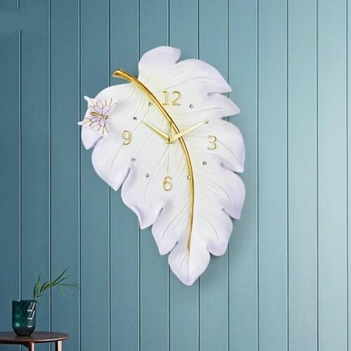 Nordic Large Wall Clock 3d Creative Clocks Wall Home Decor Living Room Modern Bedroom Silent Home Wall Decoration