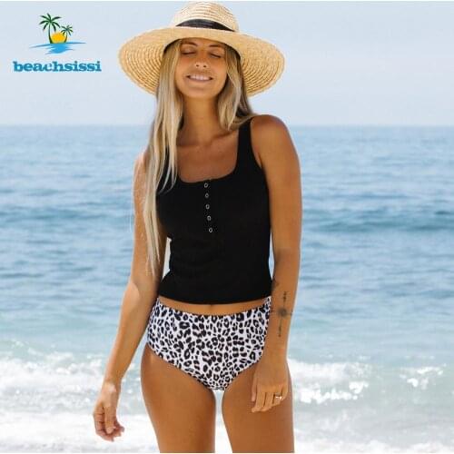 FAKUNTN Leopard Swimwear