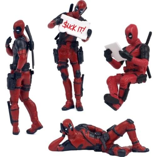 Anime Tree Man Groot Deadpool 2 Action Disney Fidget Toy Model Marvel Avengers Mini Guardians Of The Galaxy Figure Sitting Toys