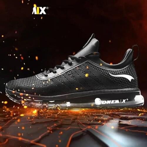 ONEMIX New Air Cushion Running Shoes Mens Lightweight Outdoor Comfortable Walking Sports Shoes Waterproof Women Boots Sneakers