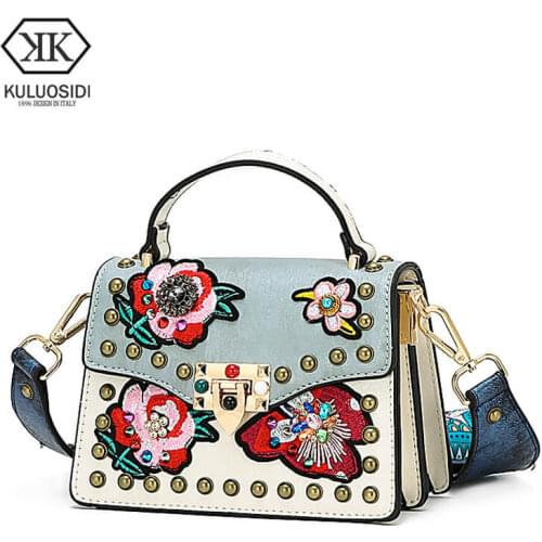 Женские цветные сумки KULUOSIDI China At AliExpress
