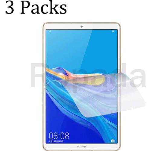3 Packs soft PET screen protector for Huawei mediapad M6 8.4 protective tablet film