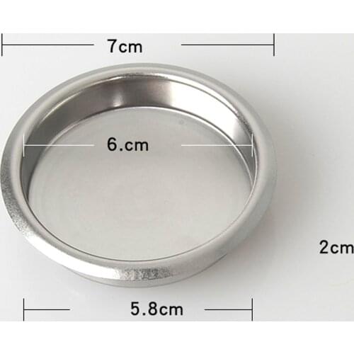 Stainless Steel Backflush Insert 58 mm Blind/Backflush Filter Basket/Insert/Disc, Blind Filter
