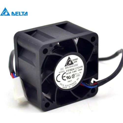 1pcs Original new FFB0412SHN-ROO 40mm 4028 0.6A cooling fan speed stall alarm servers for 40*40*28mm