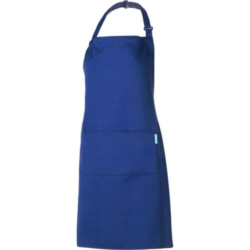 Linen Cotton Unisex Apron Adjustable Double Pocket Bib Apron Mens Womens Kitchen Restaurant Chef Classic Cooking Apron