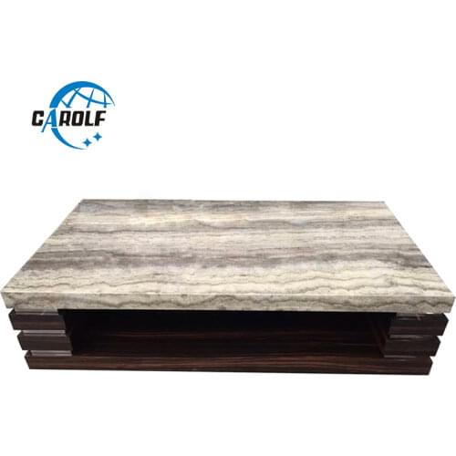 Luxury Living Room Design Center Table Modern Coffee Table With Marble Top,Wooden Corner Table For Sale