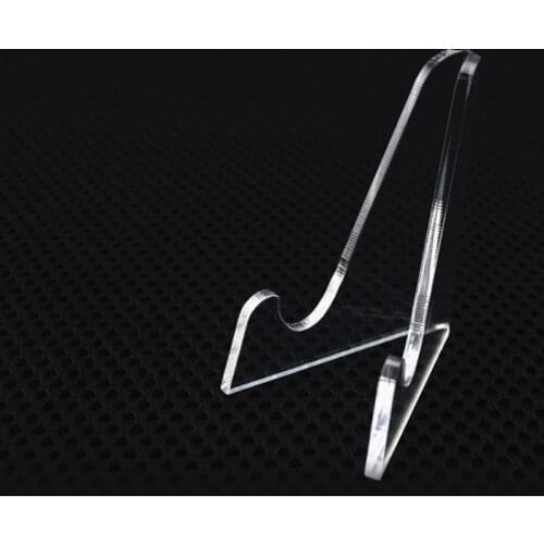 Folding Pocket Knife Display Stand Holder Small Acrylic Knife Shelf For Pocket Survival Knives Badges Medals