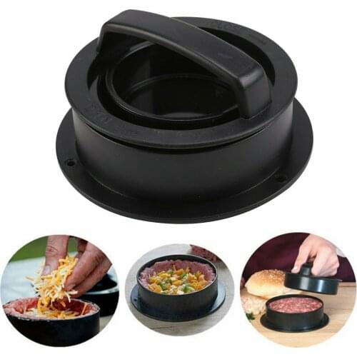 3-in-1 Stuffed Burger Press Hamburger Patty Maker sliders non stick Tools AX