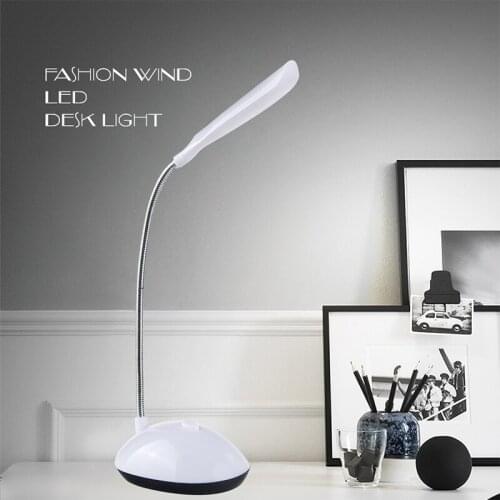 EeeToo Battery Powered Night Light Luminaria LED 360 Degree Rotating Table Lamp Eye Protection Reading Book Lights for Children