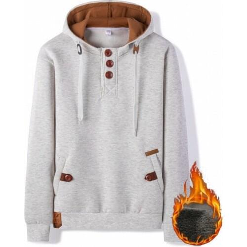 Tsingyi Mens Fleece Hoodies