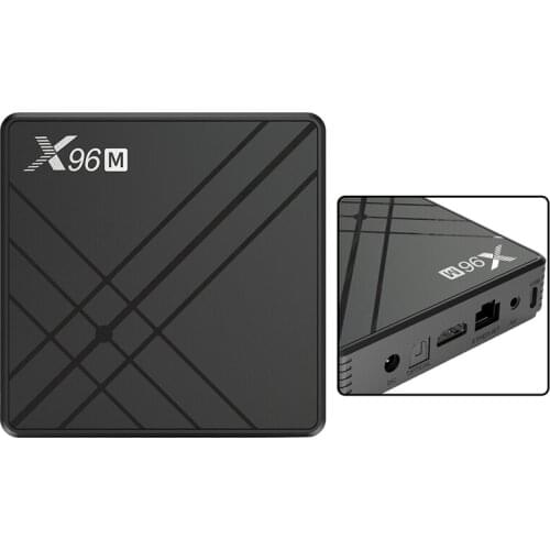X96M Set-Top Box Allwinner H603 Quad-Cor 4G+64G USB3.0 Android 9.0 With BT+2.4G+5G Wifi Network TV Box Player