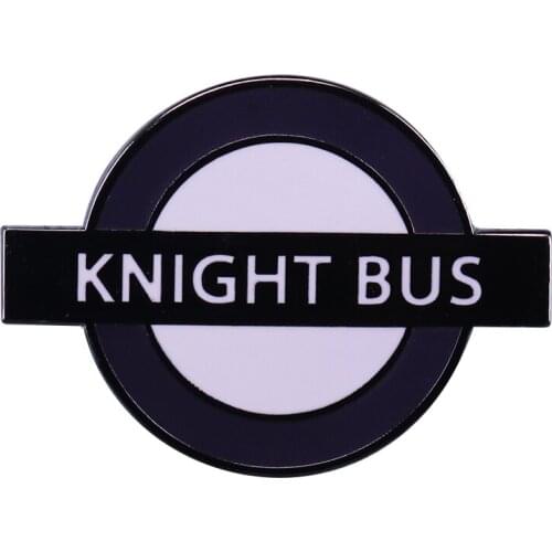 Knight bus lapel pin magical fans decor