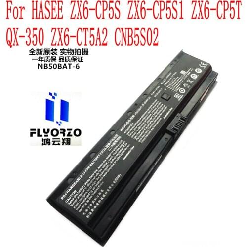 100% Brand new High Quality 47WH/4300mAh NB50BAT-6 battery For HASEE ZX6-CP5S ZX6-CP5S1 ZX6-CP5T QX-350 ZX6-CT5A2 CNB5S02 Laptop