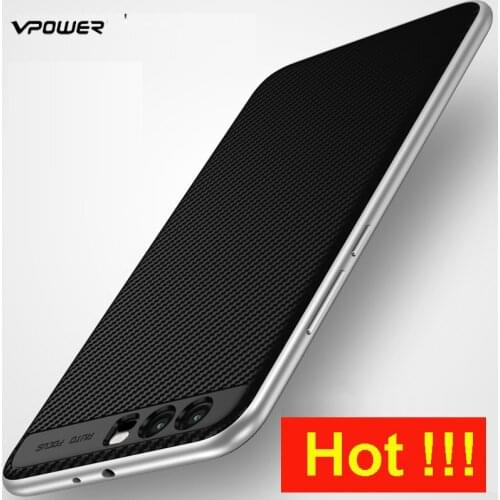 Huawei P10 / P10 Plus Case Cover Vpower Luxury TPU+PC Hybrid Protective Cases For Huawei P10 Plus Mobile Phone Back Covers