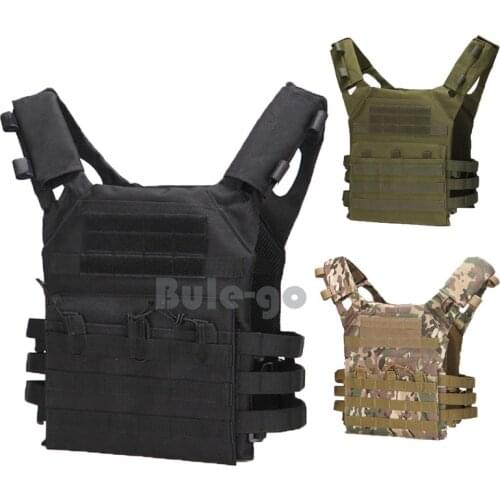 JPC Tactical Vest Men Hunting Vests Plate Carrier Molle Airsoft Vest Paintball Game Body Armor Military Gear