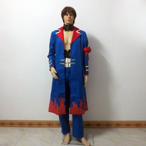 Tengen Toppa Gurren Lagann Captain Simon the Digger Teens Halloween Uniform Outfit Cosplay Costume Customize Any Size