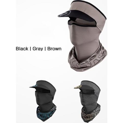 RockBrothers Summer Mens Face Towel Motorcycle Fishing Riding Equipment Anti UV Sunscreen Mask Full Face Ice Silk Headgear Bib