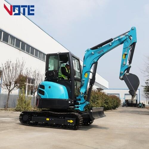 Mini Micro Excavator 3.5 Ton High Quality Level Cheap Crawler Digger Good Maneuverability