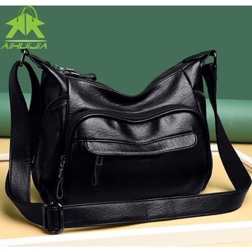 Fashion Luxury Design Messenger Bag High Capacity Womens Shoulder Bags 2021 New High Quality Pu Leather Travel Women Handbag
