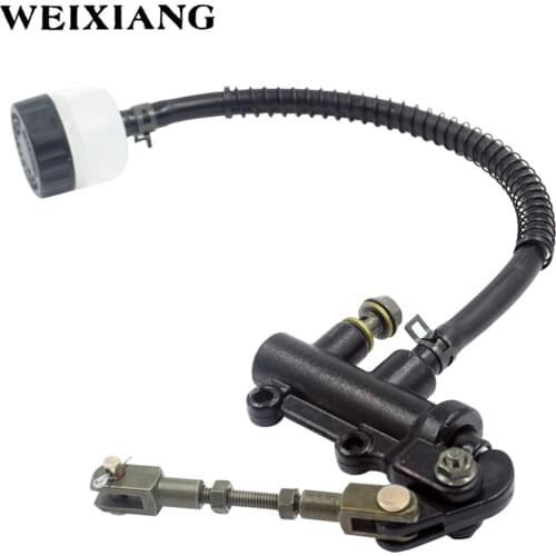 Motorcycle Rear Brake Master Cylinder Pump Motorbike ATV Dirt Bike Hydraulic Brake Pump Refit For Kawasaki For Ninja ZX6 ZX7