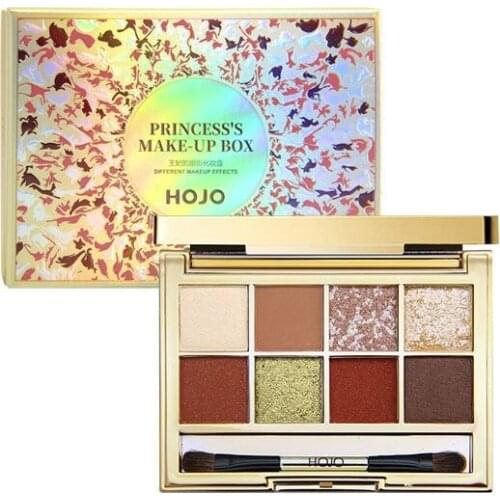 New 8 Color Makeup Star Eyeshadow Palette Flash Powder Smooth Natural Smoked Matte Shadow Palette Beauty Set Cosmetics