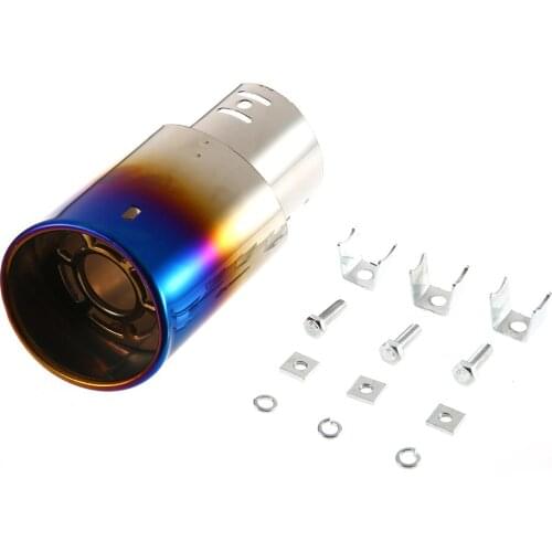 Brand New Stainless Steel Multicoloured Stainless Steel Exhaust Pipe Car Exhaust Muffler Car Supplies High Quality