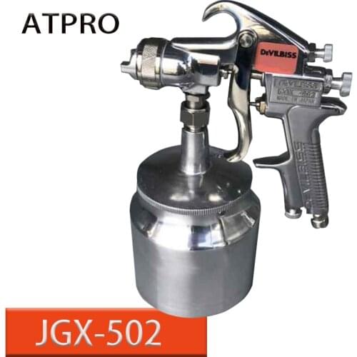 Original Japanese Production Devilbiss Professional Paint Spray Gun JGX-502 1.4mm 1.8mm Suction Air Spray Paint For Automobile