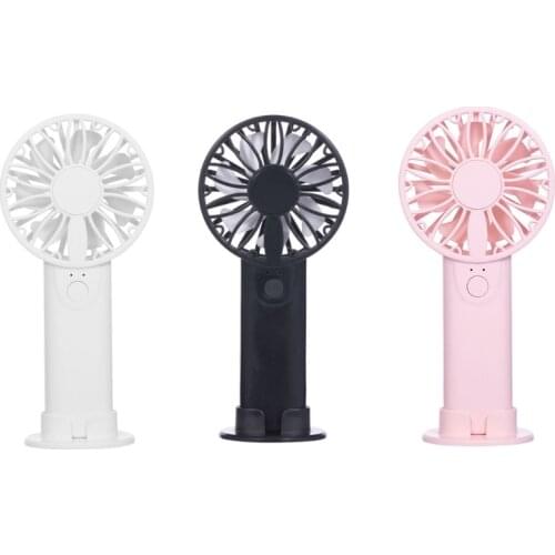 Mini Portable Fan Cool Air Hand Held Travel Cooler Cooling Mini Desk Fans Powered By 2x AA Battery For Outdoor Home