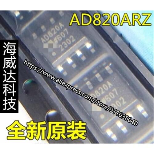 5PCS New Original AD820ARZ AD820AR AD820A SOP8