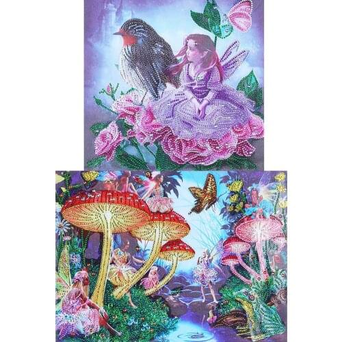 5D DIY Special-Shaped Diamond Painting Oxidation Resistance Strong Sense of Art Embossing Paper Card Decorative Art Craft