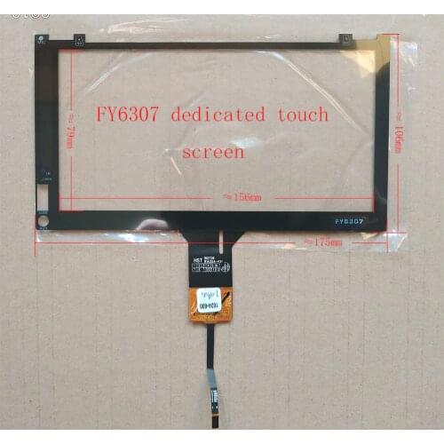7inch touch panel screen for FY6307 Car Navigator Special Touch Screen Digitizer 175*97mm GT911 6pin 2pin universal machine