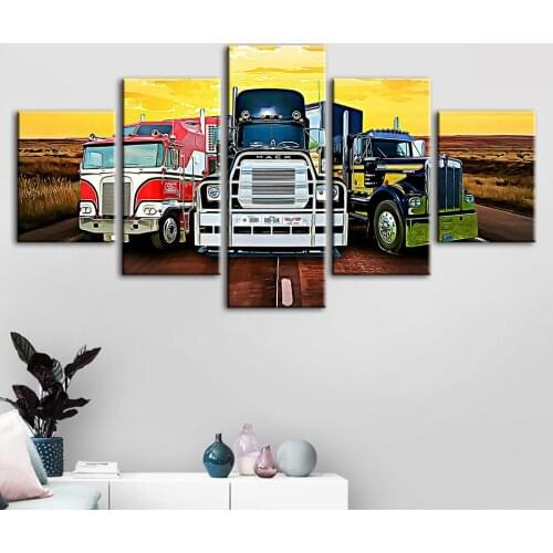 Diamond painting multi picture combination farm Truck Landscape diamond mosaic full square round drill diamond embroidery