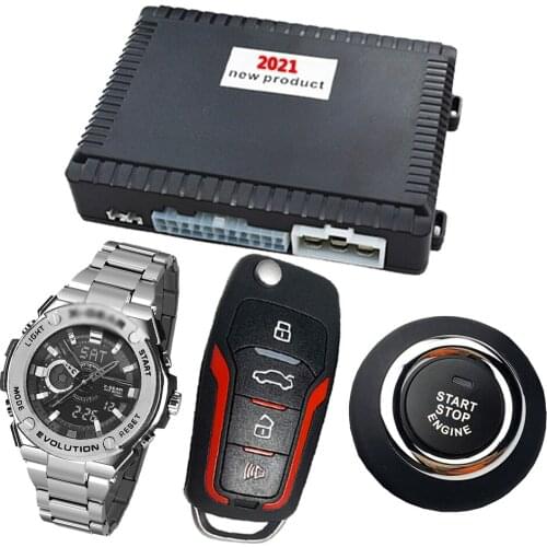 Cardot Watch Key Universal One Way Keyless Entry System Push Button Start Remote Starter Car s