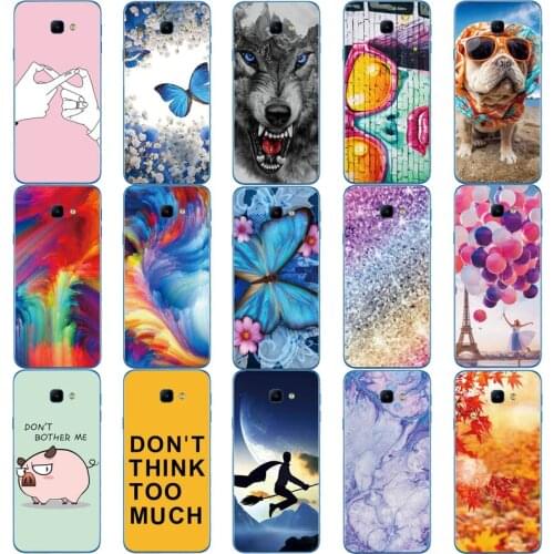 For Samsung J4 Plus 2018 Case Silicon Soft Phone Cover For Samsung J4 Prime sm j415 Bag For Samsung Galaxy J4 2018 EU J400F J400