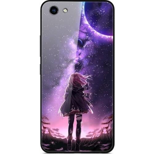 For VIVO Y81 Phone Case Tempered Glass Case Phone Cover Fitness Back Bumper Series 2