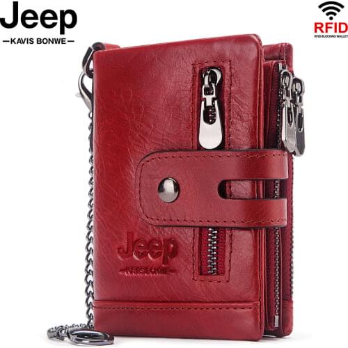 2021 Fashion Women Wallet Genuine Leather Lady Female Wallets Hasp Double Zipper Design Short Coin Purse ID Card Holder Wallet