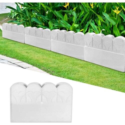 Lightweight Practical 3D Decor Brick Edgings Block Mold Portable Cement Brick Mold Eco-friendly for Courtyards