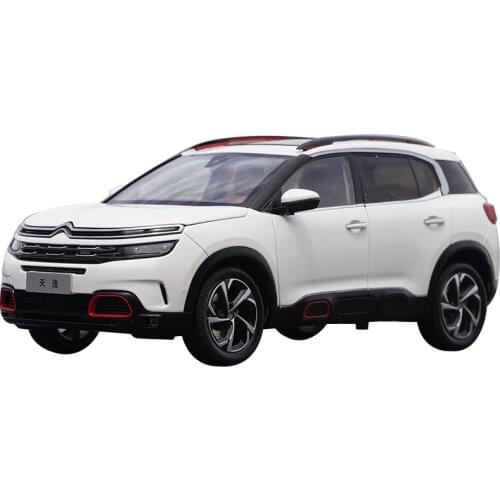 1/18 Metal Alloy Die-casting Car Model Original Dongfeng Citroen Tianyi C5 Adult Collection Toys for Children Family Display