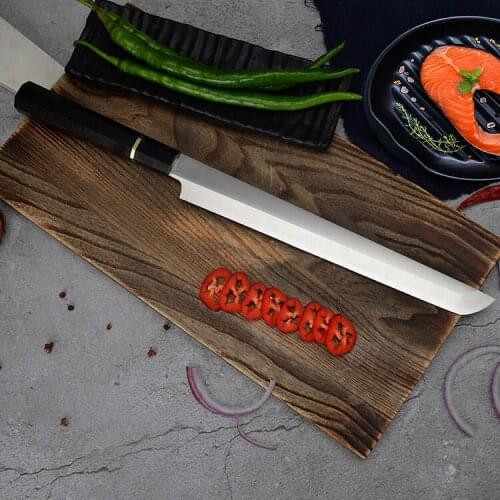 EVERRICH Chef Knife Professional Sashimi Sushi Fish Knife Japanese 9Cr14MoV(440C) Stainless Steel 11.5" Inch Slicing Knife