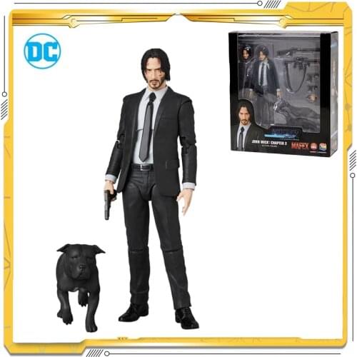 Original DC MAFEX John Wick John Wick Model Toy Action Figures Toys For Children Gift