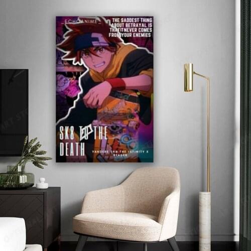 Japanese Anime SK8 the Infinity Poster Art Decor Bedroom Wall Decor Picture Quality Canvas Painting Home Decor