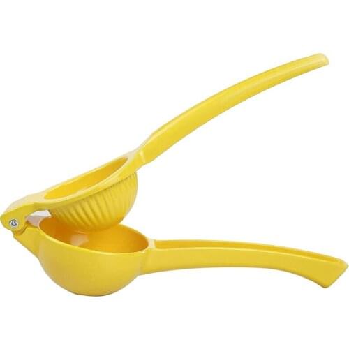 Handheld Lemon Lime Juicer Manual Fresh Juice Squeezer Extractor Heavy Duty Metal Orange Citrus Fruit Hand Held Press