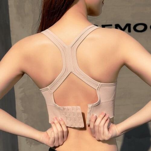 Sports bras crop top fitness gym running sportswear womens Sports underwear push up brassiere plus size Yoga top bra