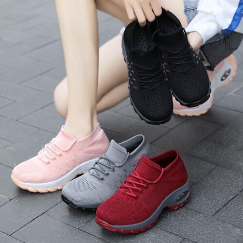 Tenis Mujer Women Tennis Shoes Air Cushion Black Sneakers Wear-resistant Fitness Sport Shoes Outdoor Basket Femme Sneakers Women
