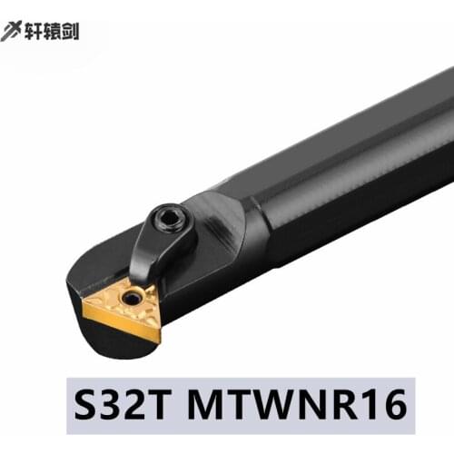 1PC S32T MTWNR16 Inner Turning Tool Cutting Handle Holder Carbide Insert TNMG TNMG16