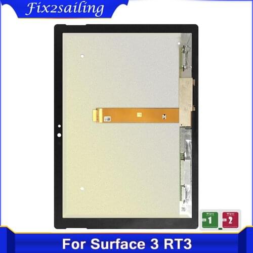 10.8''For Microsoft Surface 3 RT3 1645 LCD Display Touch screen Digitizer Panel Assembly Replacement For Microsoft Surface RT3