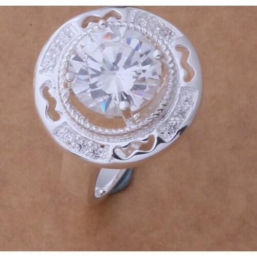 AR436 Hot sterling ring, fashion jewelry, grade heart plate /atsajkza aumajlta silver color